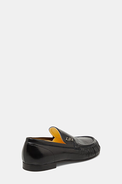 BLACK LEATHER SHOES 3
