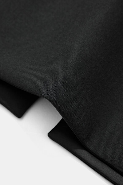 BLACK VİSCOSE SKIRT 4
