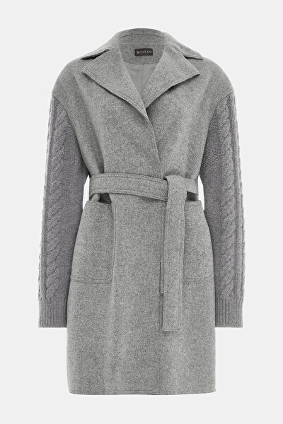 GREY WOOL/CASHMERE OVERCOAT 5
