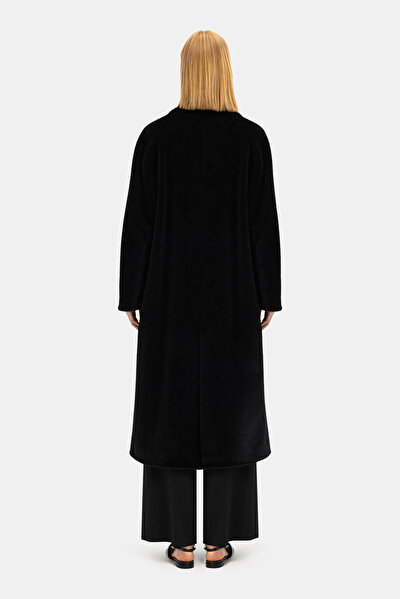 BLACK WOOL/CASHMERE OVERCOAT 3