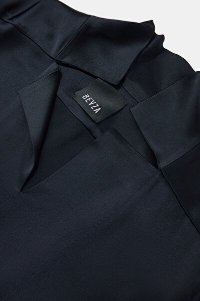 NAVY BLUE BLOUSE 3
