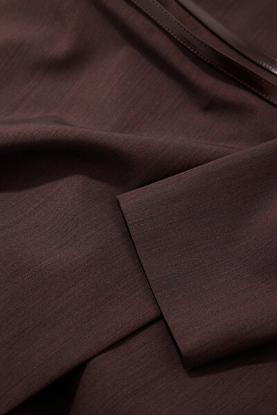 BROWN MIDI DRESS 5