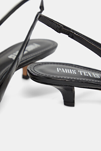 BLACK LEATHER SHOES 5