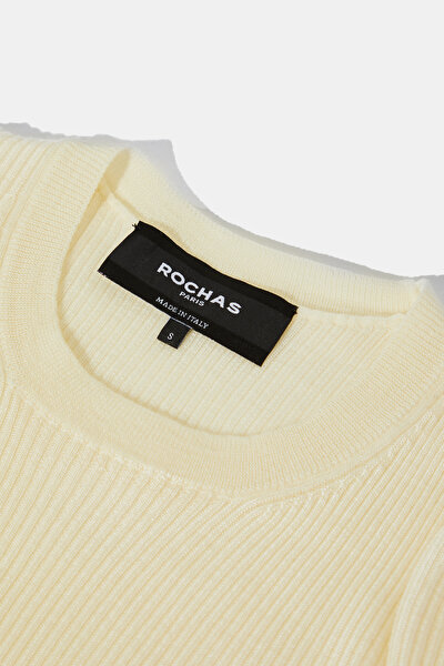 ECRU WOOL JERSEY 3