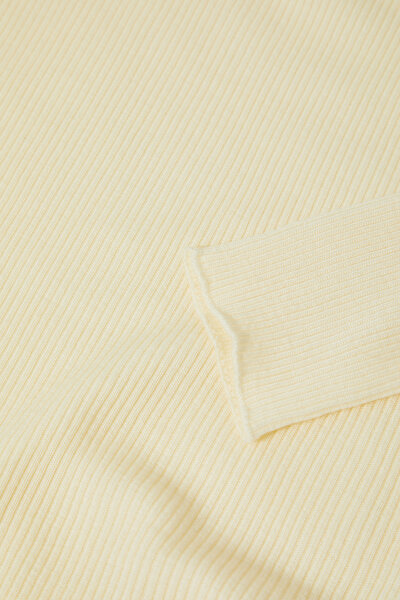 ECRU WOOL JERSEY 5