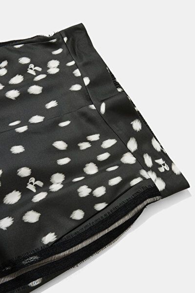 WHİTE WIDE LEG SILK TROUSERS 3