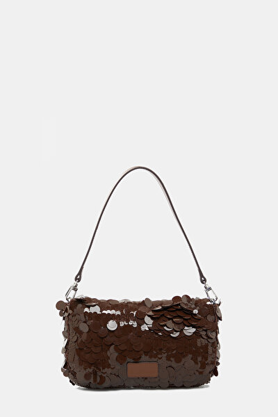 BROWN RAYON BAG 3