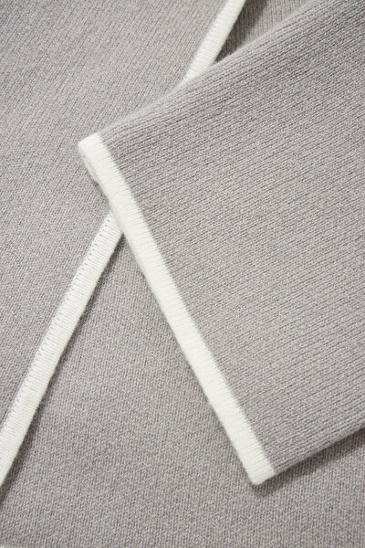 WHİTE WOOL CARDİGAN 4
