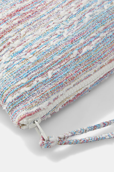 WHITE GEOMETRIC DESIGN BAG 4