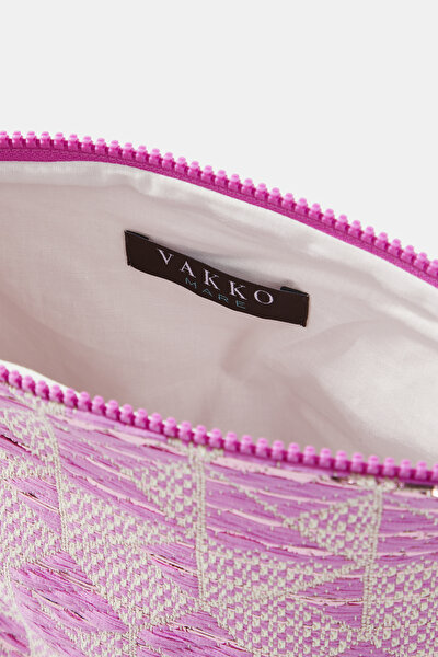 PINK GEOMETRIC DESIGN BAG 5