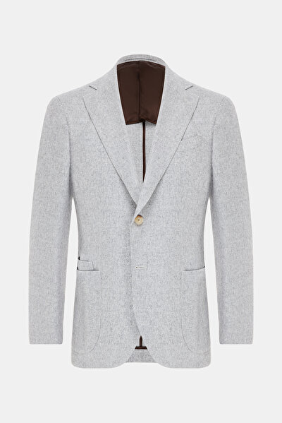 GRAY MELANGE JACKET 4