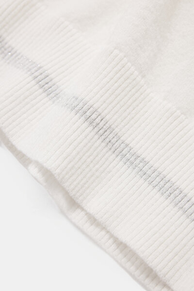 SILVER UPRIGHT COLLAR  KNITWEAR 8