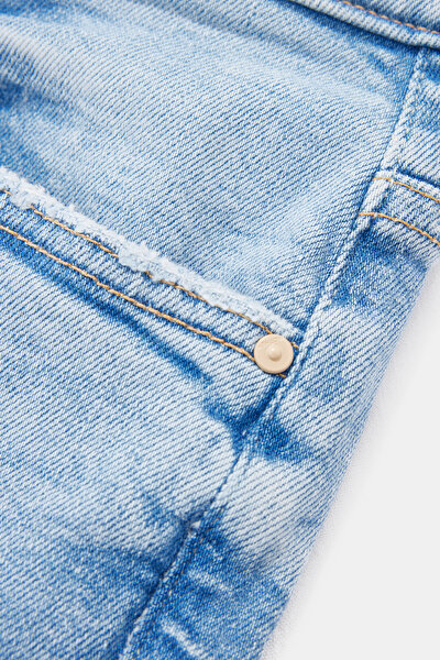 BORU PAÇA KISA JEAN PANTOLON 4