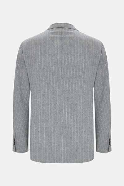 GRAY MELANGE WOOL SUIT 9