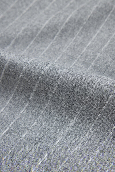 GRAY MELANGE WOOL SUIT 13