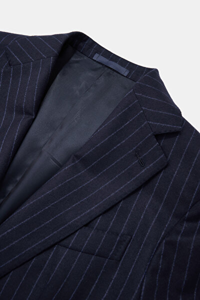 NAVY BLUE WOOL SUIT 8