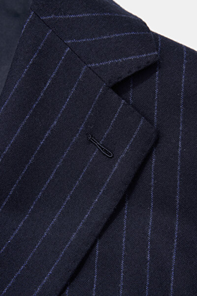 NAVY BLUE WOOL SUIT 9