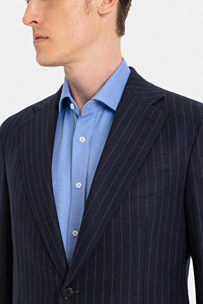 NAVY BLUE WOOL SUIT 4