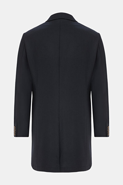 NAVY BLUE WOOL TOPCOAT 4