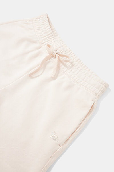 CREAM SPORTS TROUSERS 3