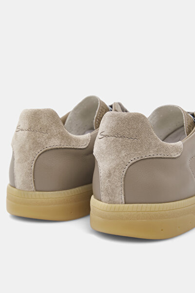 BEIGE LEATHER SHOE 5