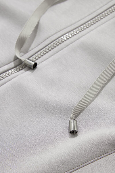 GREY HOODIE SWEATSHIRT 4