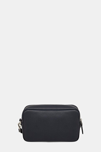 NAVY BLUE LEATHER BAG 3