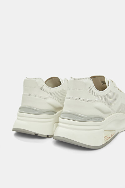 WHITE LEATHER SHOE 4