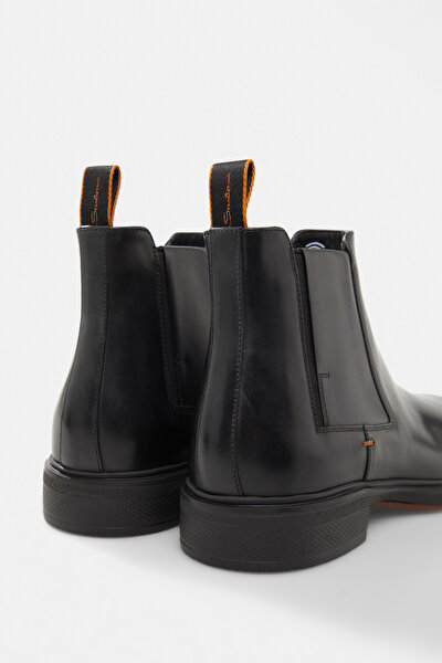 BLACK LEATHER BOOT 4