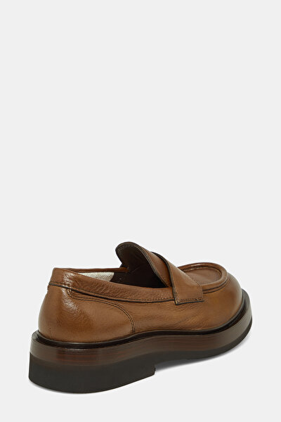 BROWN LEATHER SHOE 3