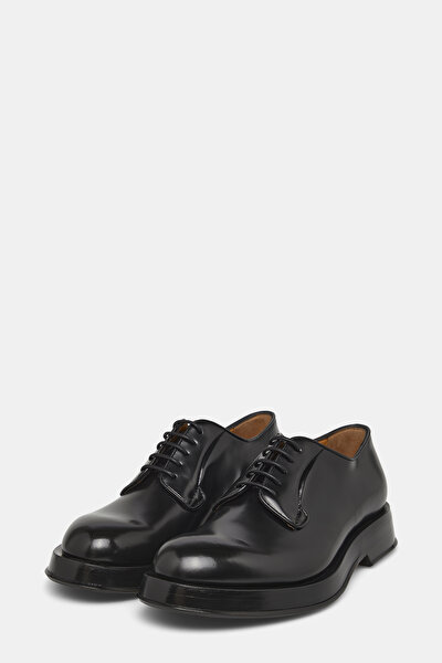 BLACK LEATHER SHOE 3