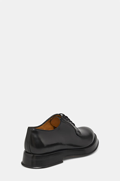 BLACK LEATHER SHOE 4