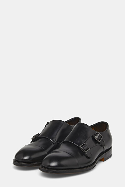 BLACK LEATHER SHOE 3