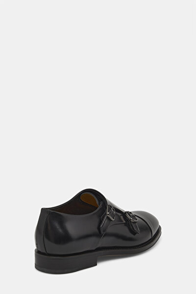 BLACK LEATHER SHOE 4