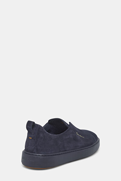 NAVY BLUE LEATHER SHOE 4