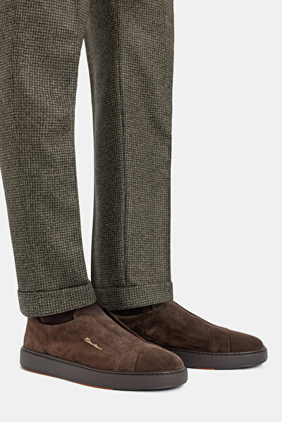 BROWN LEATHER SHOE 4