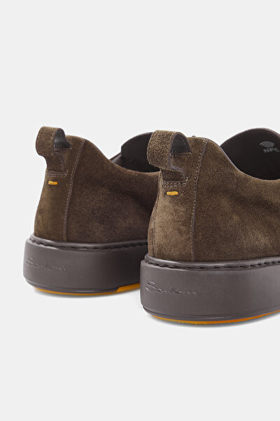 BROWN LEATHER SHOE 5