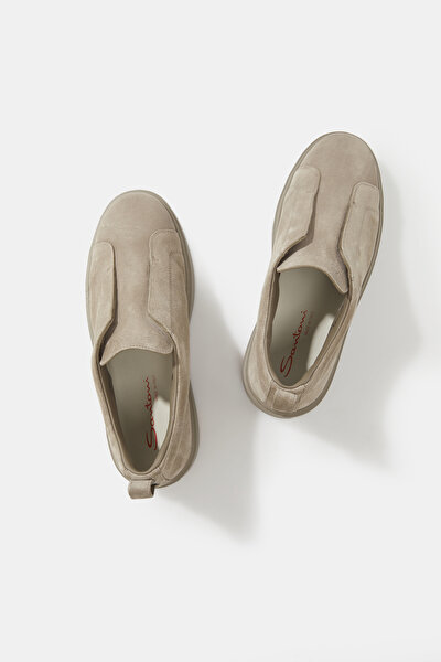 BEIGE LEATHER SHOE 4