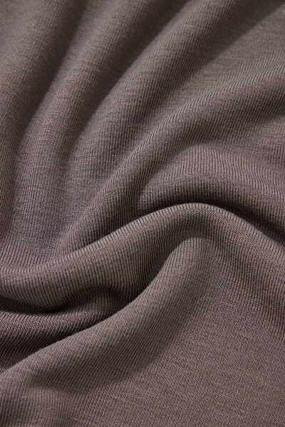 MINK BASIC / ROUND NECKLINE SHORT SLEEVE TSHIRT 4