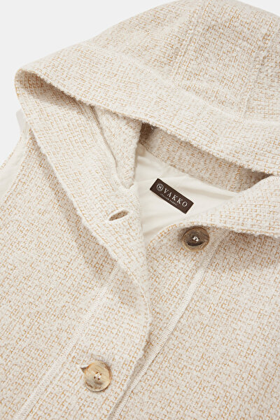 BEIGE REEFER JACKET 10