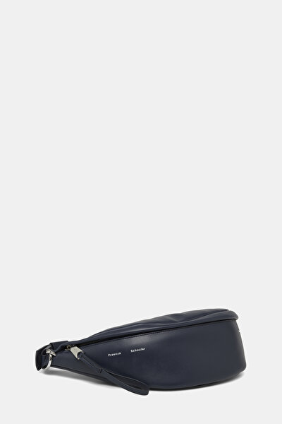 NAVY BLUE LEATHER BAG 3