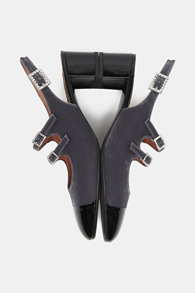 BLACK VELVET SHOE 4