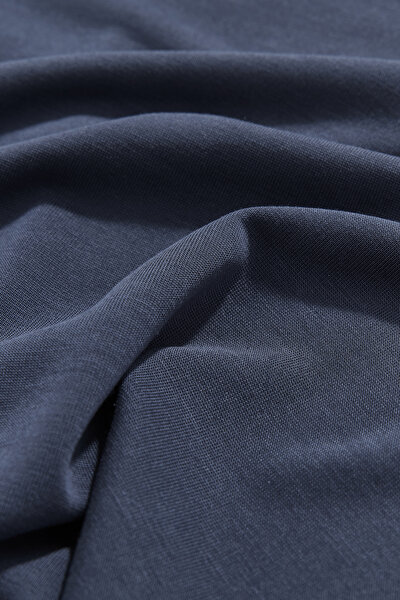 NAVY BLUE BASIC / ROUND NECKLINE SHORT SLEEVE TSHIRT 4