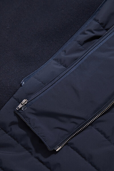 NAVY BLUE REEFER JACKET 3