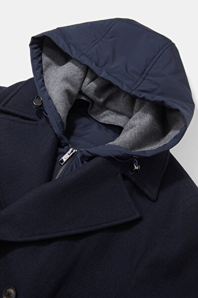 NAVY BLUE REEFER JACKET 4