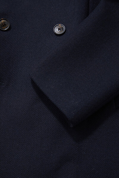 NAVY BLUE REEFER JACKET 5