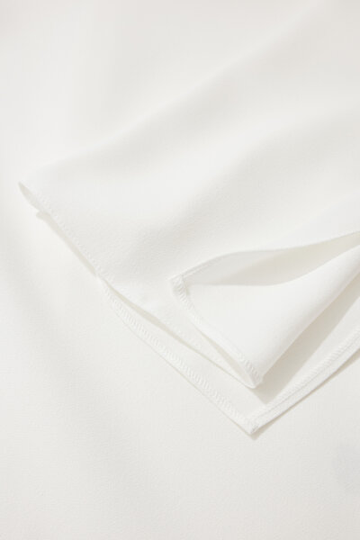 ECRU SHORT SLEEVE ABOVE THE KNEE DRESS 4