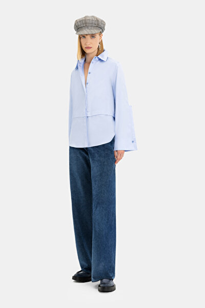 BLUE LONG SLEEVE SHIRT 3