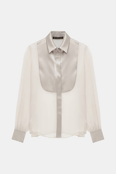 BEIGE LONG SLEEVE SHIRT 5