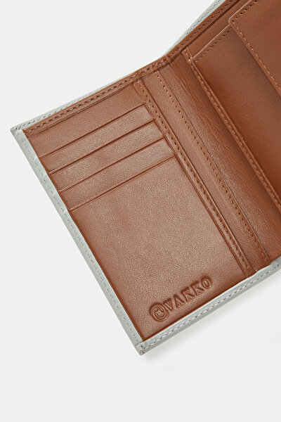 TAN LEATHER WALLET 5